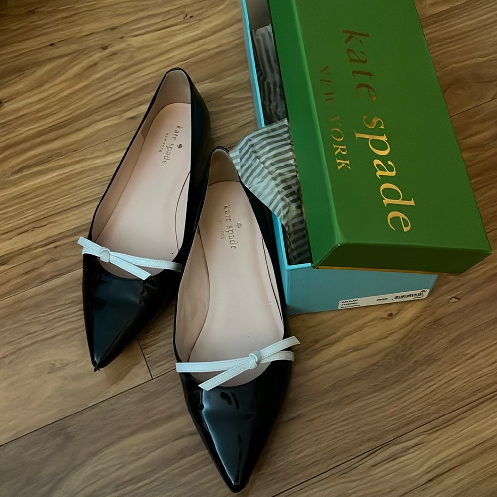 Kate spade shoes, Delilah bow flats